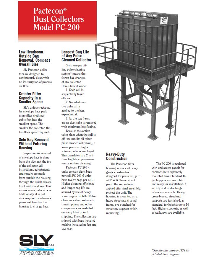 Sly Paceton PC2056 Dust Collector