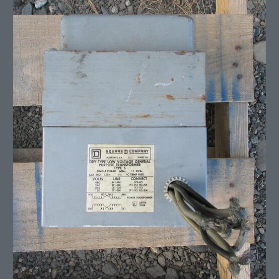 Square D 1.5kVA Transformer