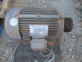 Leeson 10HP Electric Motor