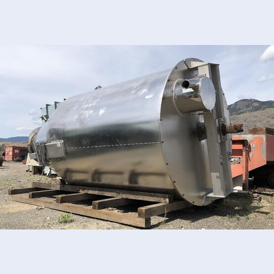 Stainless Steel Weigh Silo & Mixing Auger