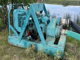 Pegson 6in Diesel Driven Trash Pump