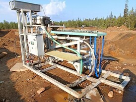 Gemeni GT1000 Concentrating Table and Sweco Screen Combo