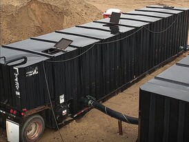 Tanques de Frac Portátiles de 500 Barriles Wichita de 21,000 Gal