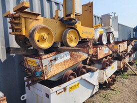 Paquete de equipo ferroviario para minería/túnel subterráneo: ancho de vía de 24 pulgadas