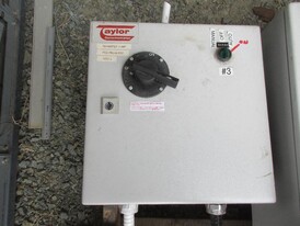 Taylor Dynamometer 0710-F11030 Pump Control Panel