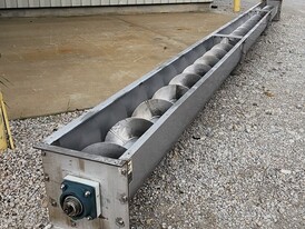 16in Dia. x 33ft Long Orthman Screw Conveyor