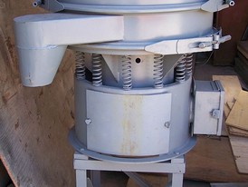 Used Sweco Vibratory Screen. 24 in. diameter. 2 Deck. 1/3 HP Motor.