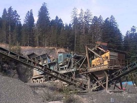 Brown-Lenox KK114 Mobile Jaw Crushing Plant