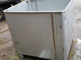 300 Gallon Stainless Steel Open-Top Tanks