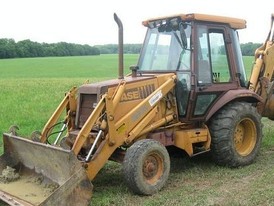 Case 580K Backhoe