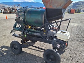 18.5in Dia. x 34in Long Gold Trommel