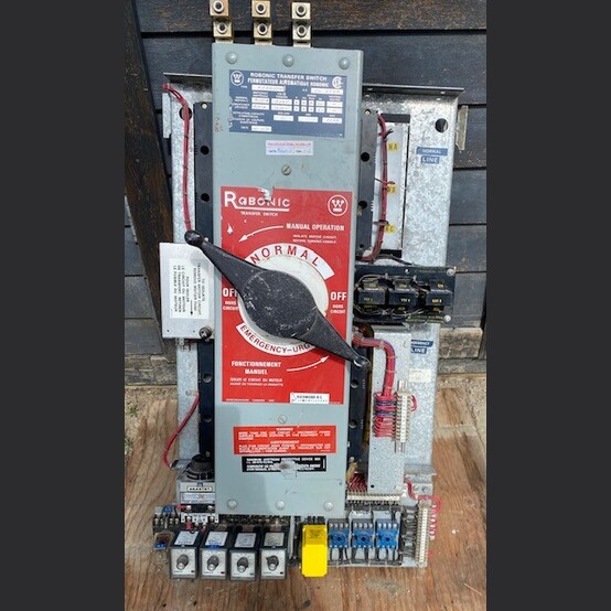 400 Amp Westinghouse Robonic Transfer Switch