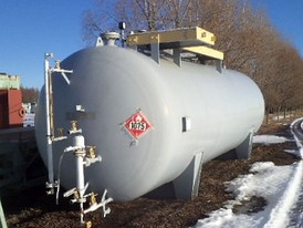 8 ft x 25 ft Pressure Tank