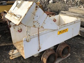 0.5yd³ End Dump Mine Cars