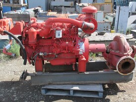 Aurora 6in Split Case Diesel Driven Fire Pump