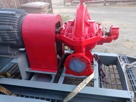 Worthington 8in x 5in Split Case Fire Pump