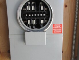 Microlectric 20 Amp Meter Base