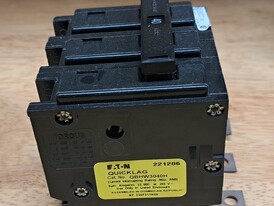 Eaton 3 Pole 40 Amp Breaker