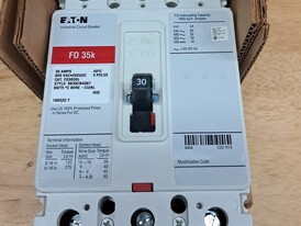 Eaton FD 3 Pole 30 Amp Breaker