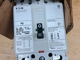 Eaton FD 3 Pole 50 Amp Breaker