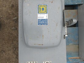 100A Square D Fusible Disconnect 