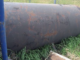 750 Gallon Steel Tank