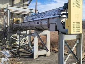16in Dia. x 21ft Long Stainless Steel Screw Conveyor