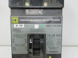 Square D I Line 60 Amp FA Breaker
