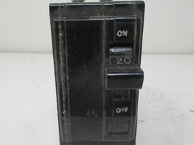 Square D QOB 20 Amp Breaker