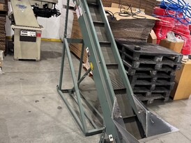 8in Wide x 102in Long Inclined Conveyor