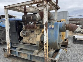 Gorman Rupp 6in Self-Priming Trash Pump with John Deere Diesel Engine
