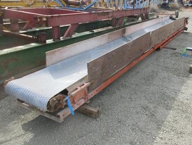 24in Wide x 28.5ft Long Channel Conveyor