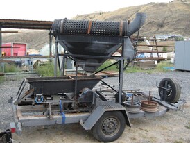 15in Dia. x 57.5in Long Portable Trommel
