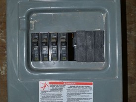 Square D 100 Amp Breaker Panel