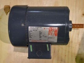 Motor Brook Crompton de 1 HP