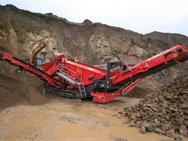 Terex Finlay 883 Track Jaw Screen Plant 