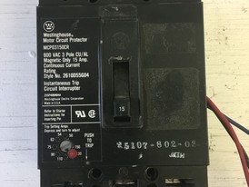 Westinghouse 15 Amp Breaker