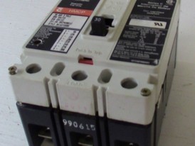 Westinghouse 3 Pole 30 Amp Series C Breaker