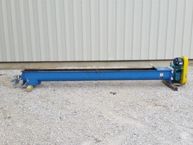 9 in x 12 ft long Screw Conveyor