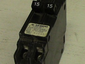 Siemens 1 Pole Tandem 15 Amp Push-in Breaker