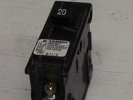 Siemens 1 Pole 20 Amp Push-in Breaker