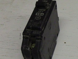 General Electric 1 Pole 15 Amp Push-in Breaker