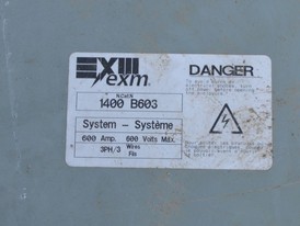 EXM 600 Amp Splitter Box