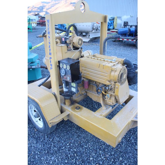 Myers Seth Trash Pump Supplier Worldwide Used Myers Seth 6 in Vacuum