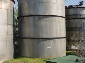 10875 Gallon Storage Tank