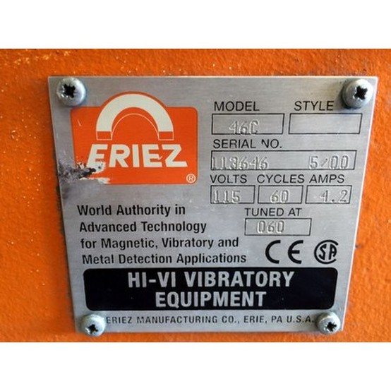 alimentadores vibratorios eriez proveedor de alimentador vibratorio de bandeja eriez 46c a alimentadores vibratorios eriez proveedor de alimentador vibratorio de bandeja eriez 46c a