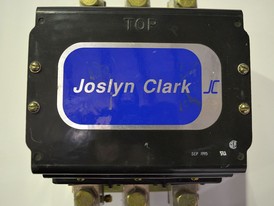 Contactor Joslyn Clark DC con Bobina de 480 VAC