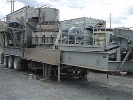 Symons 4.25 ft Cone Crushing Plant