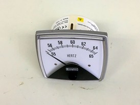 Crompton 55-65 Hertz Analog Meter