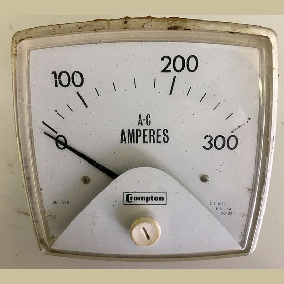 Used Crompton Analog Ammeter For Sale